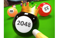 Play 2048 Billiards 3D now!