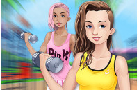 Play Fitness Girls Dress Up now!