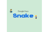 Play Google Maps Snake now!