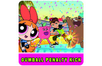 Play Gumball Penalty kick now!